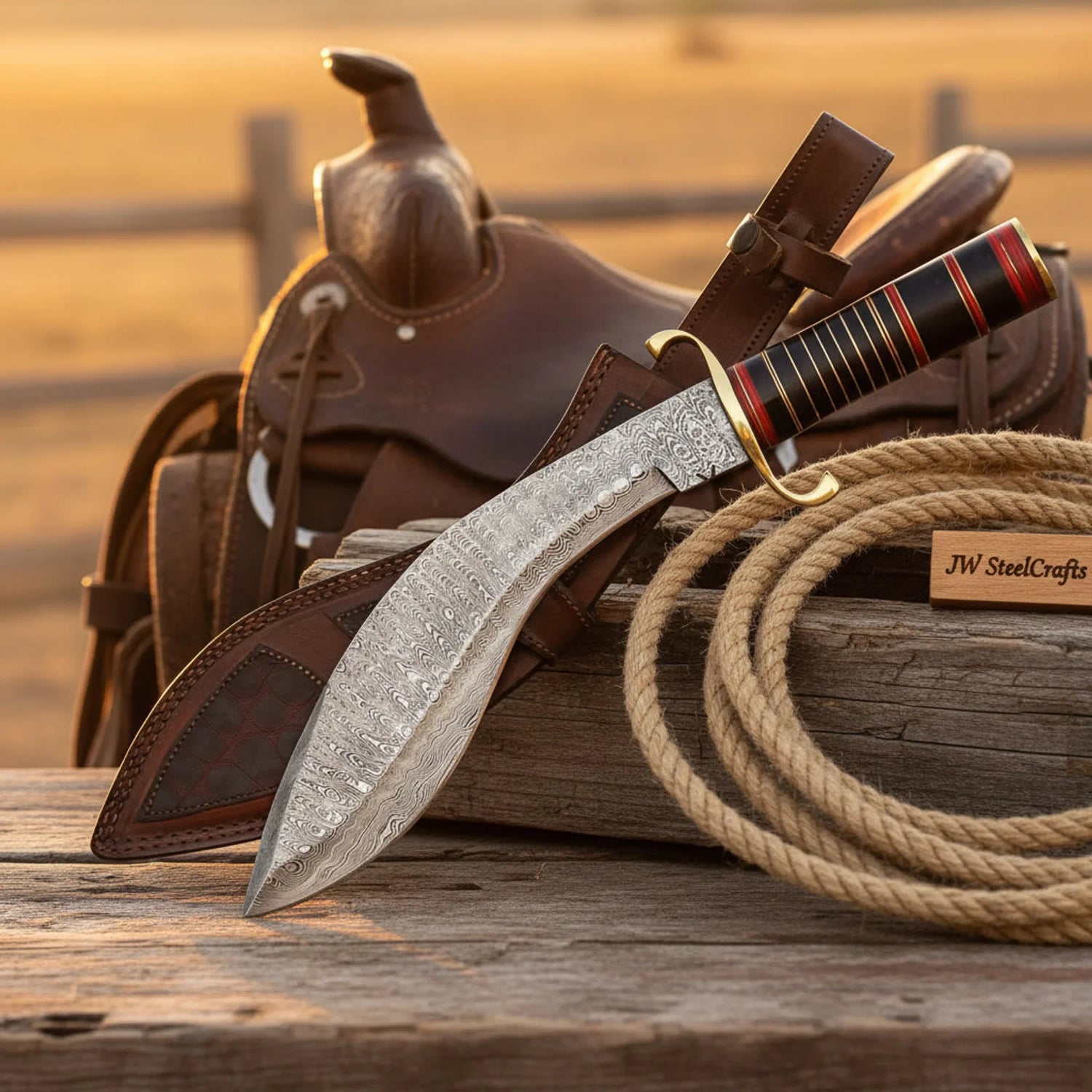 Wrangler's Forge Kukri Knife 16