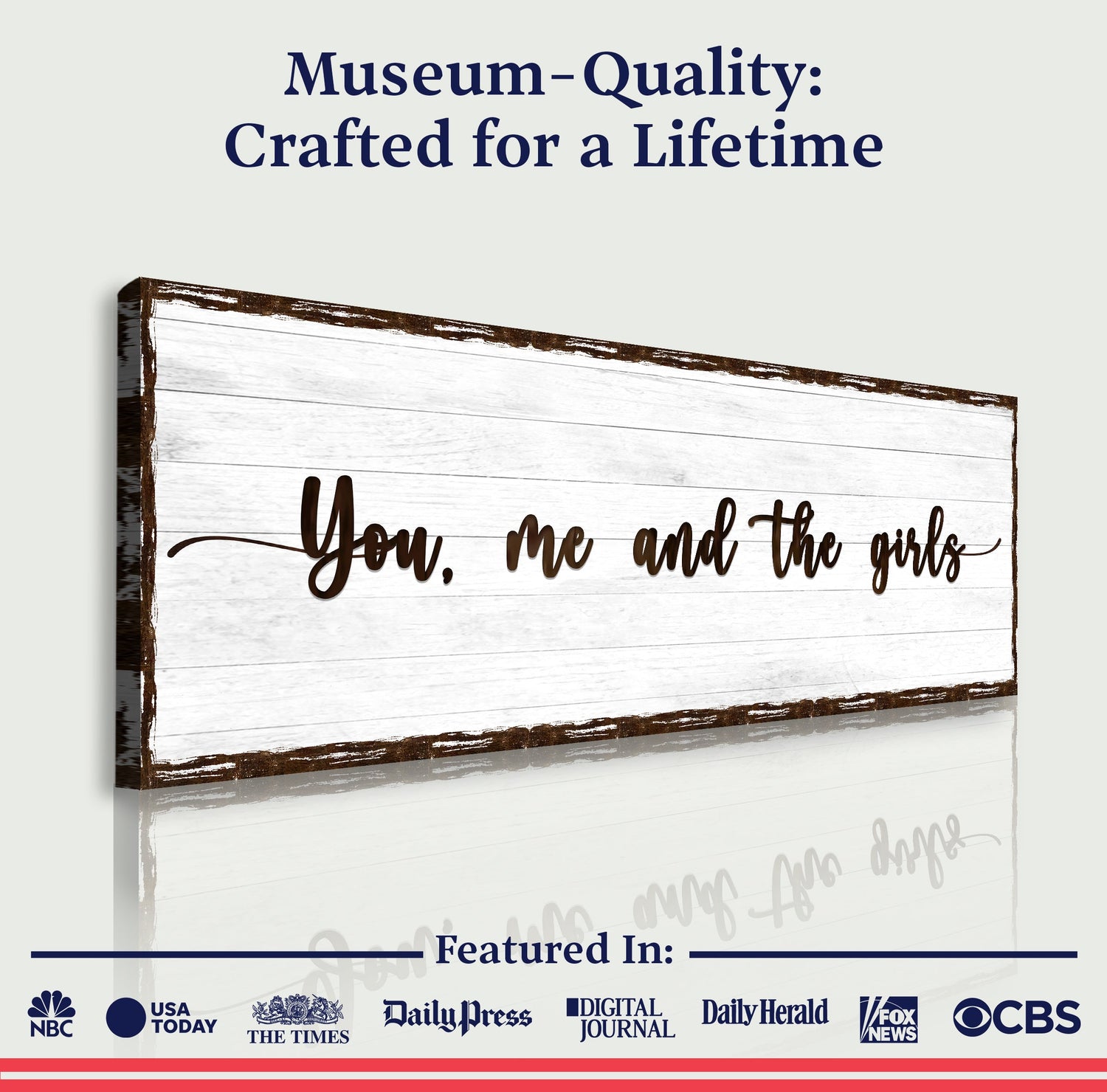 You, Me, And The Girls Sign