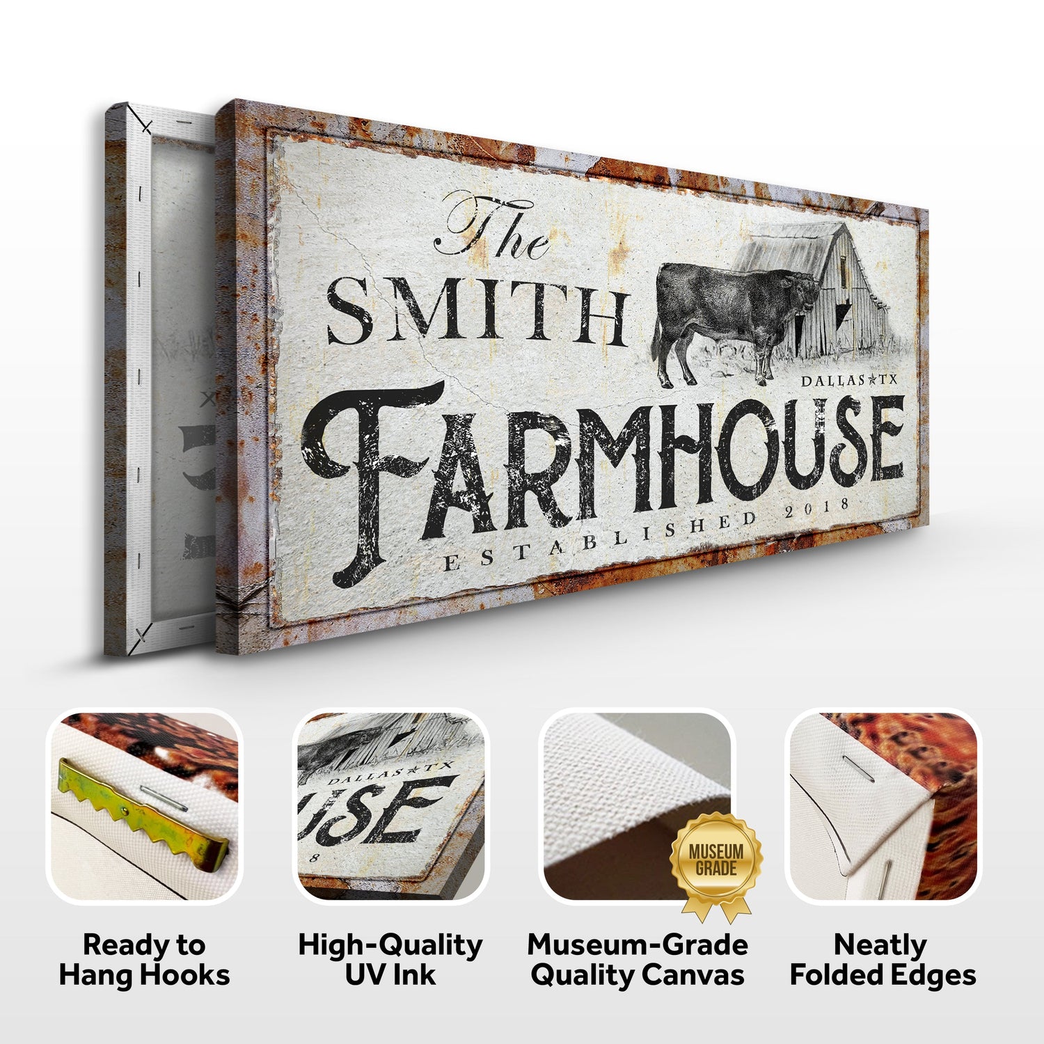 Rustic Farmhouse Sign X
