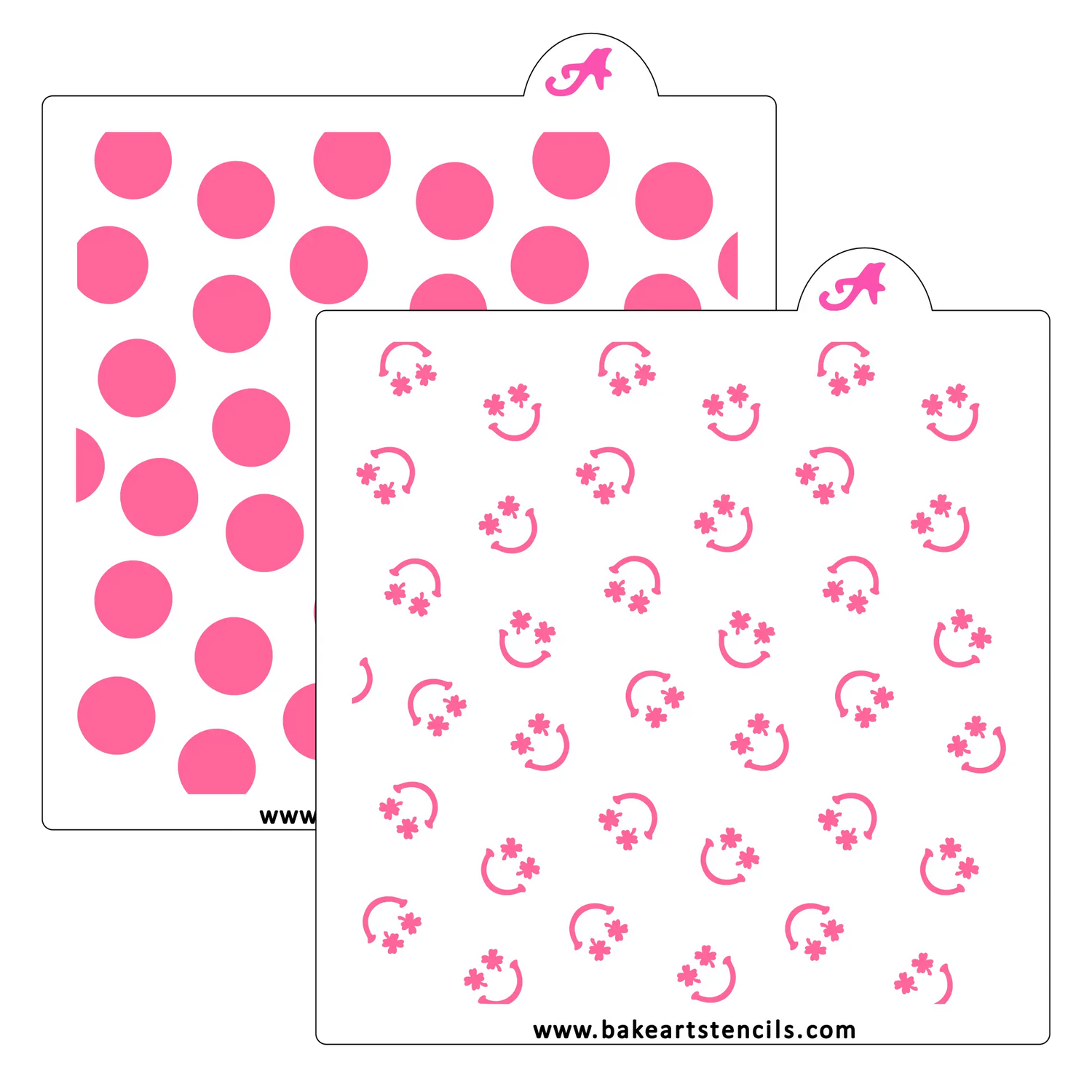 Irish Eyes Pattern Stencil