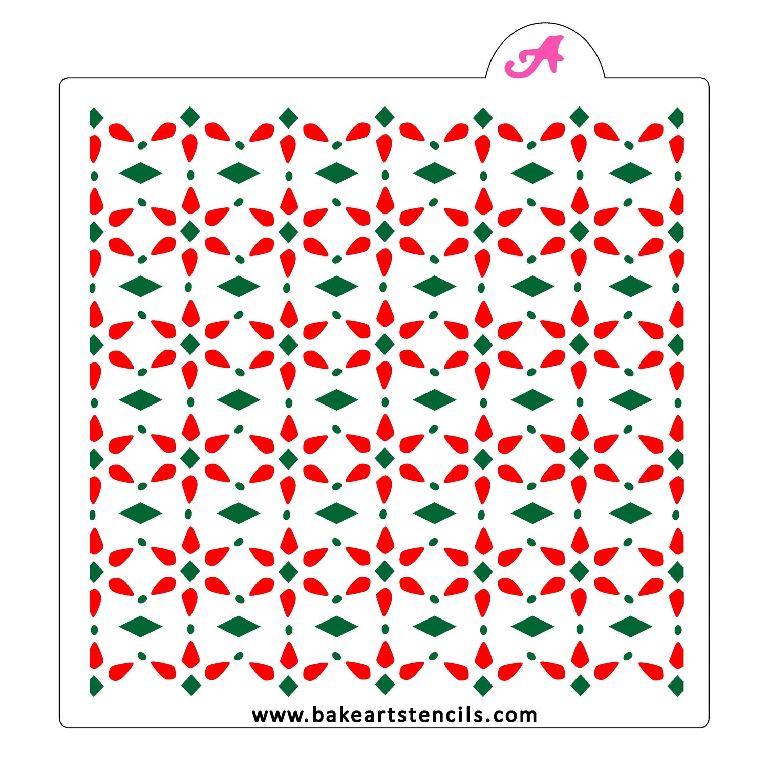 Kaleidoscope Quilt Pattern Stencil
