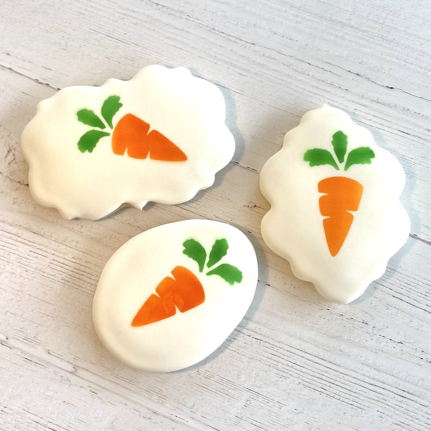 Leafy Carrot Cookie Stencil