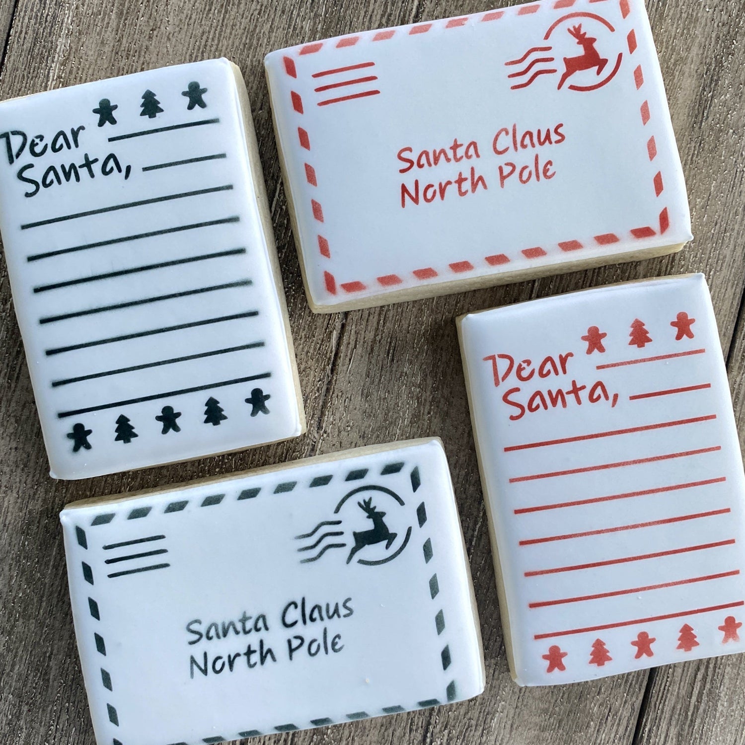 Letter to Santa Cookie Stencil