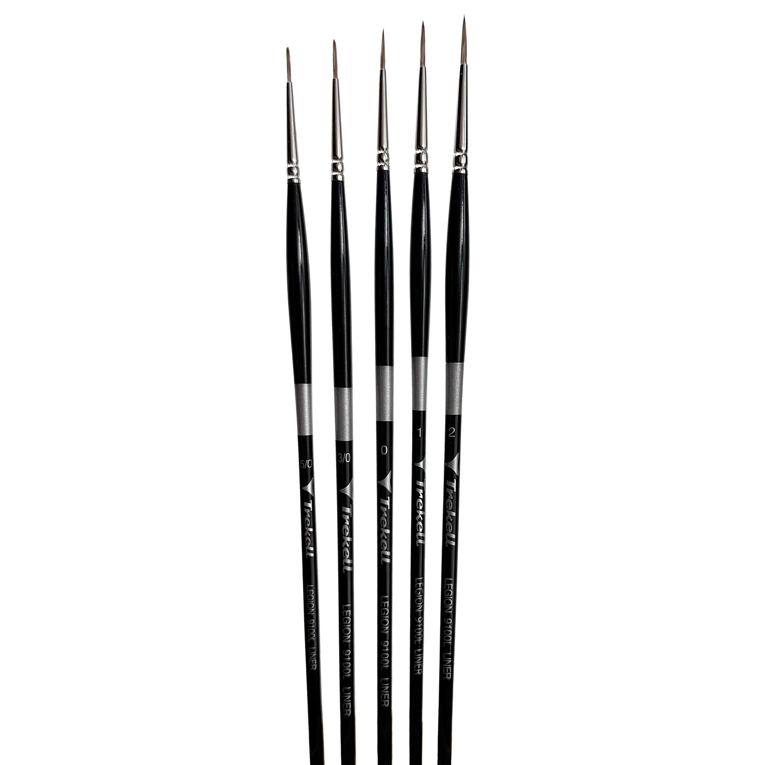 Trekell Legion Complete Liner Brush Set - Long Handle
