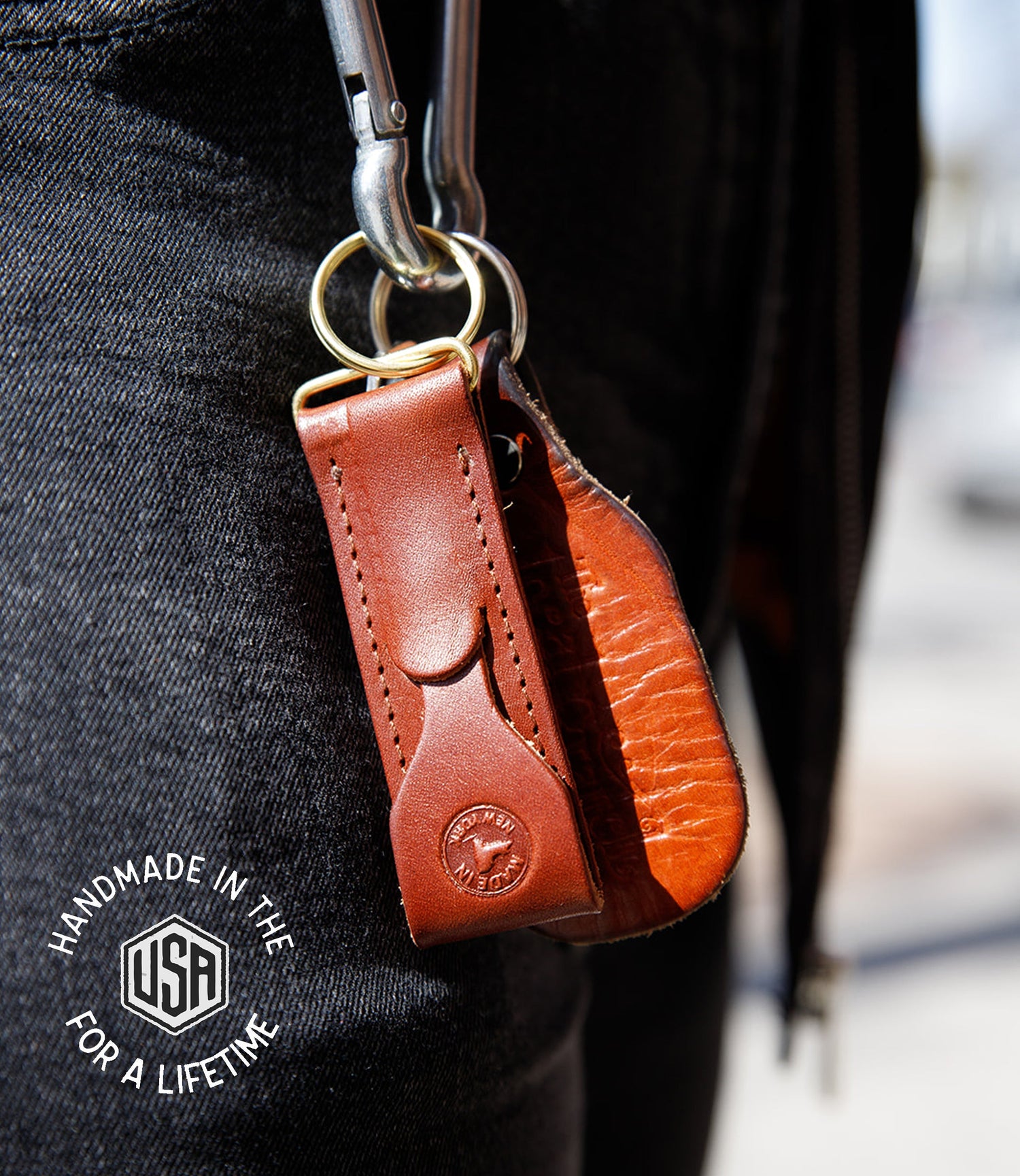 Toothpick Holder Keychain - USA Made