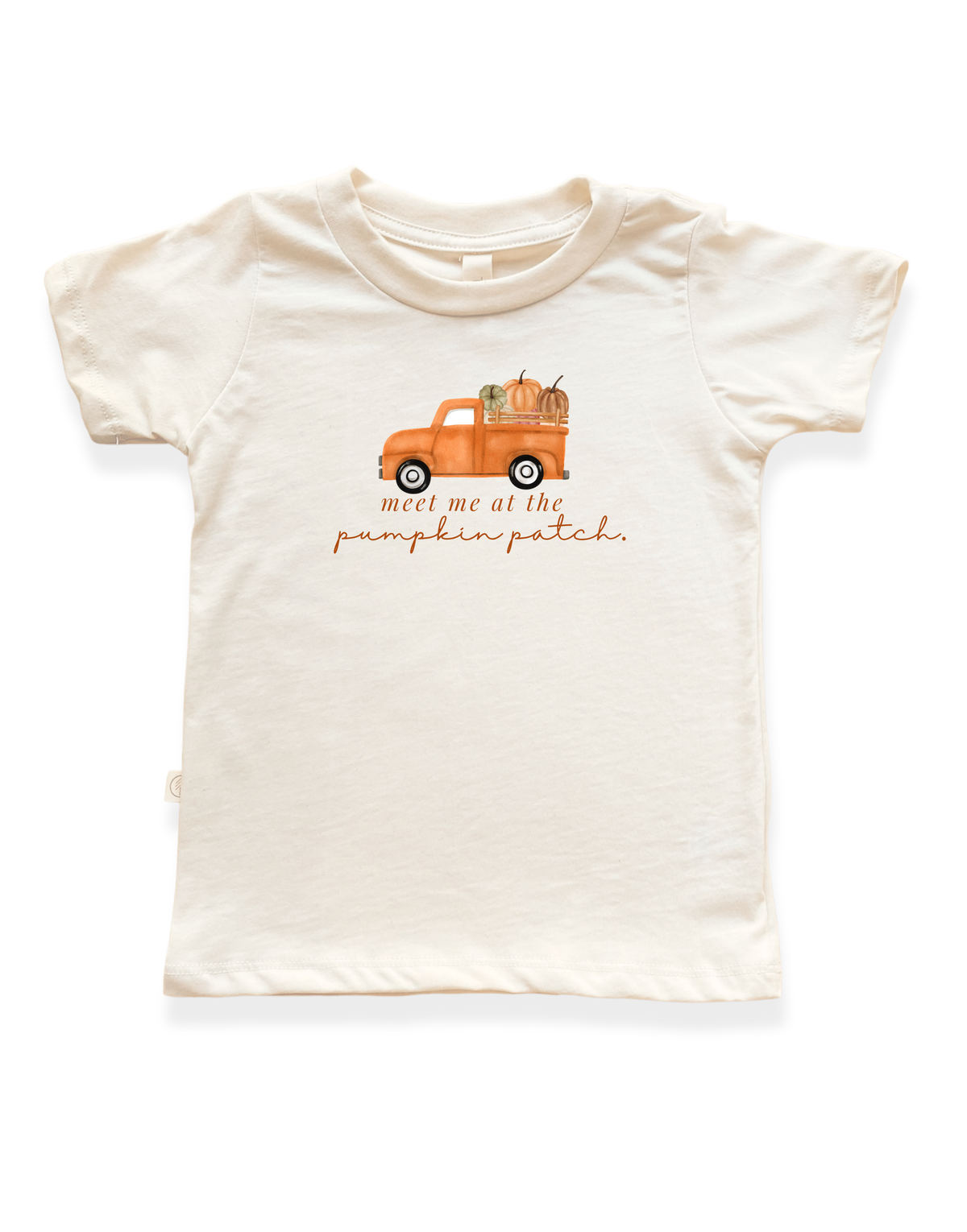 Meet Me At The Pumpkin Patch Organic Kids T-Shirt by Tenth & Pine