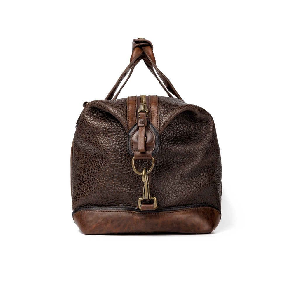Theodore Leather Weekender Duffle Bag