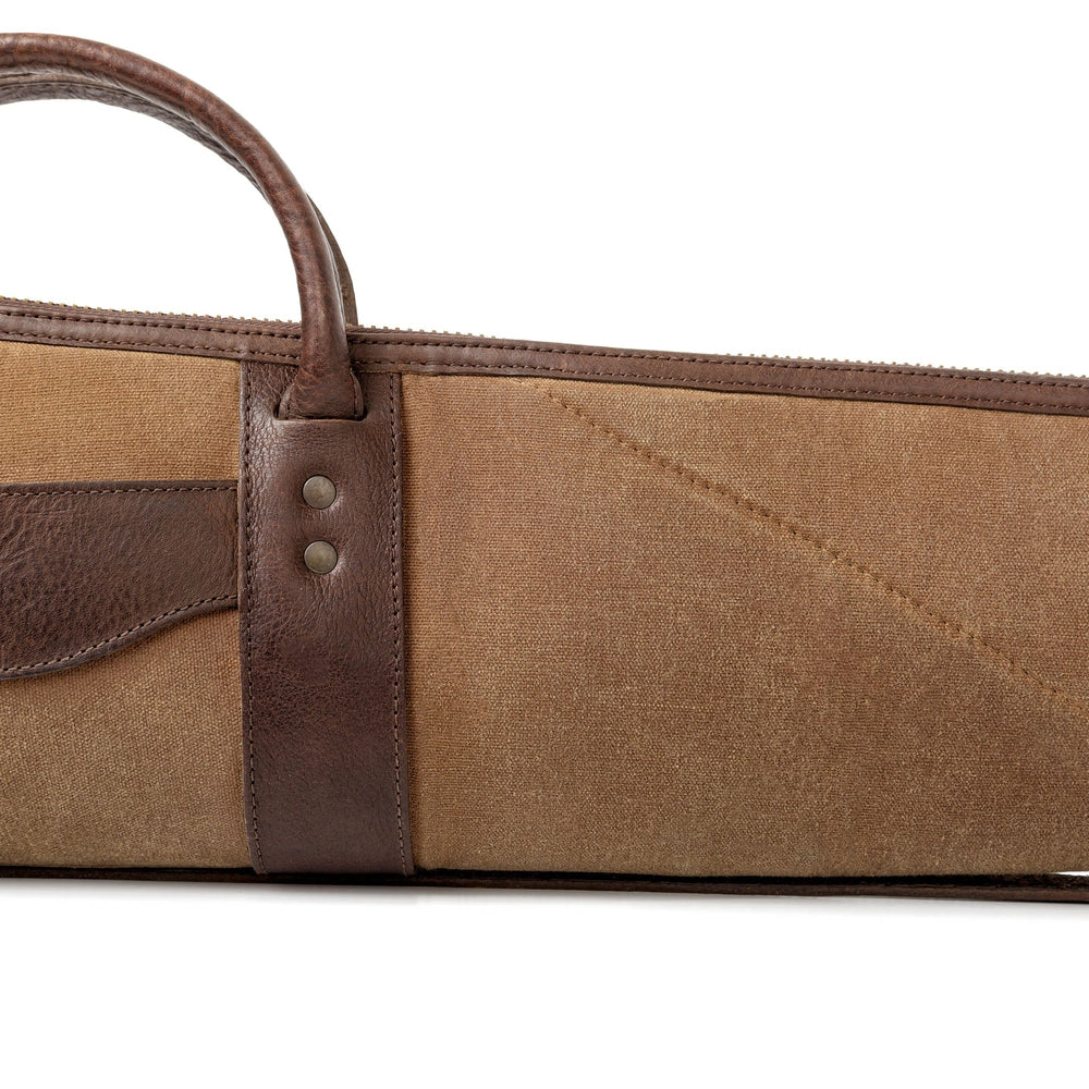 White Wing Waxed Canvas Hunting Shotgun Case