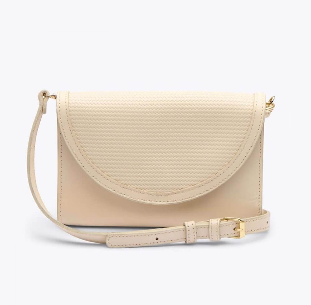 Nisolo Cleo Leather Convertible Crossbody Clutch
