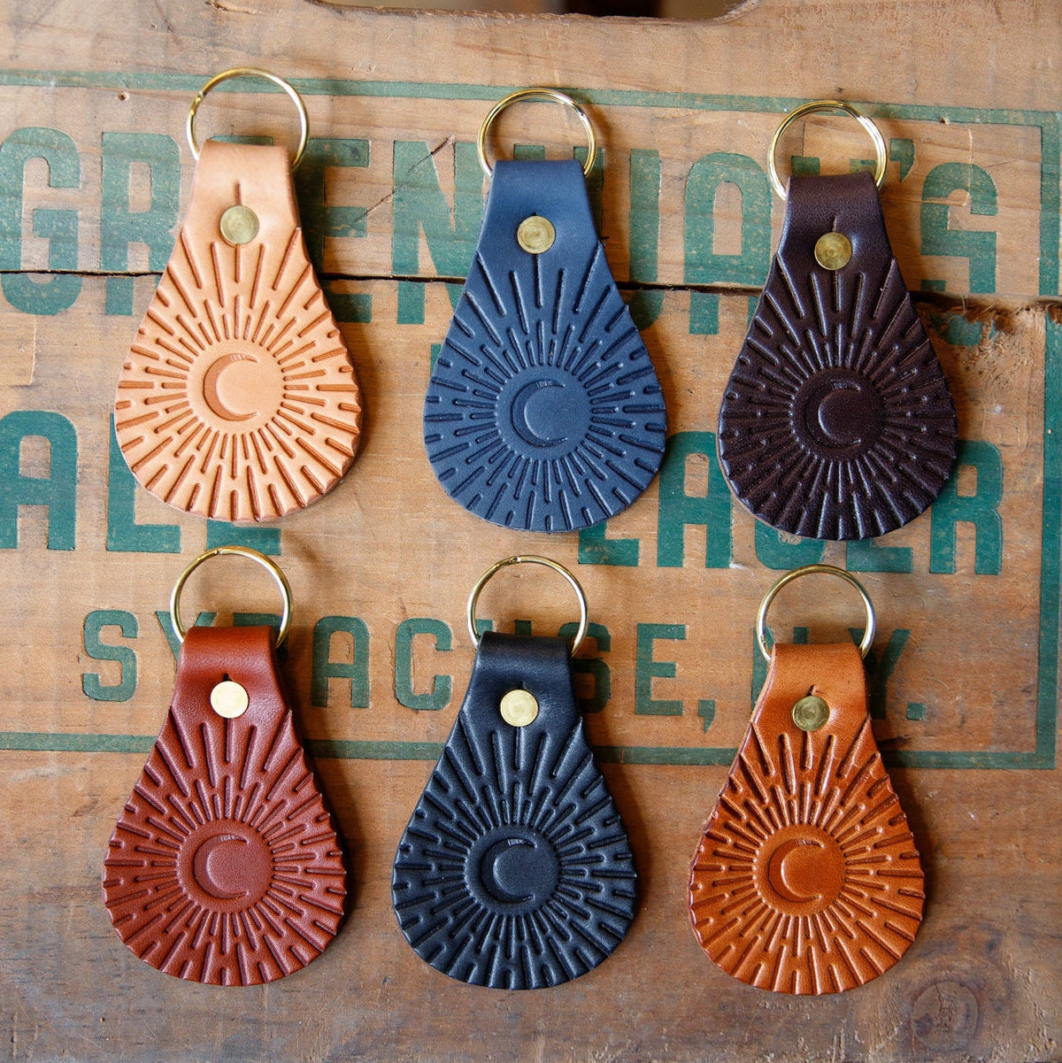 Leather Key Fobs - USA Made by The Local Branch, product image 4