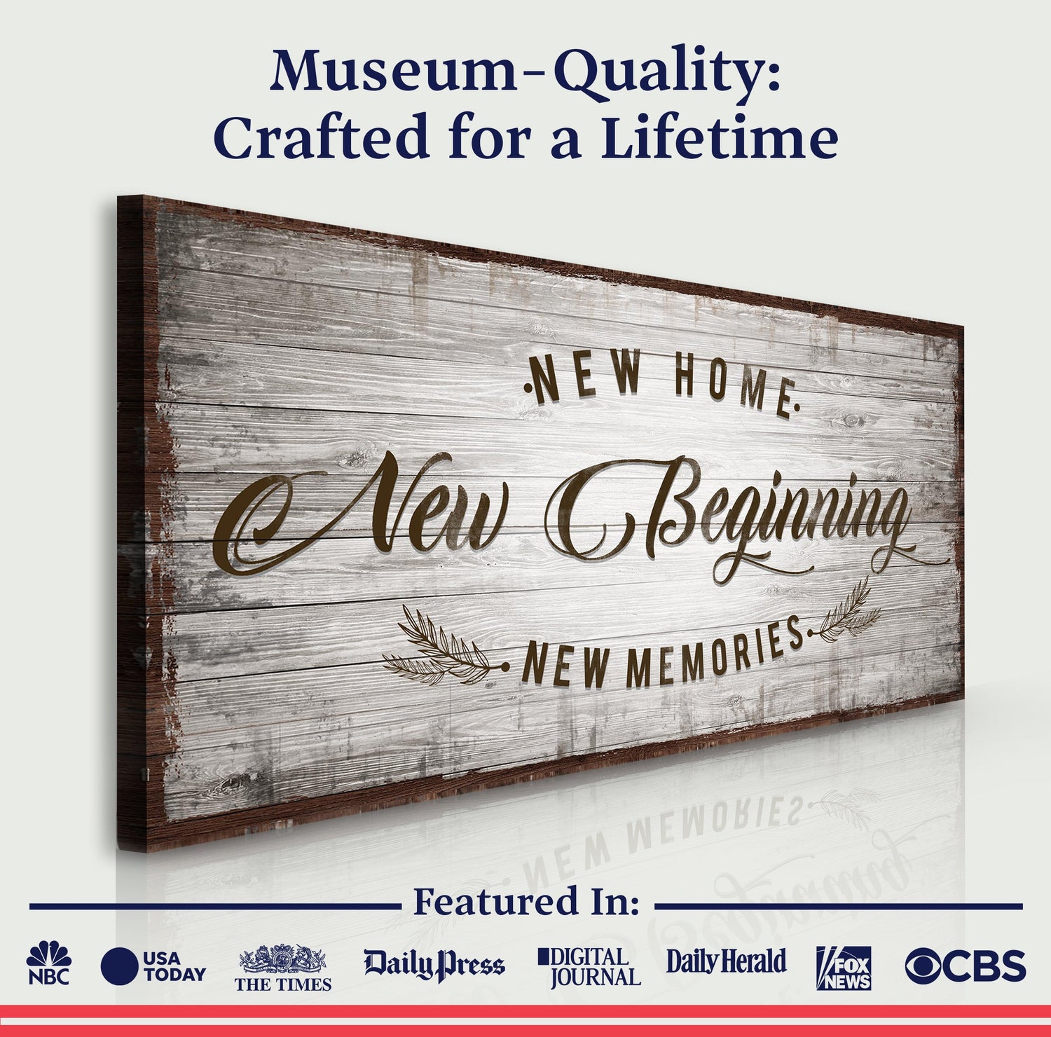 New Home, New Beginning Sign IV