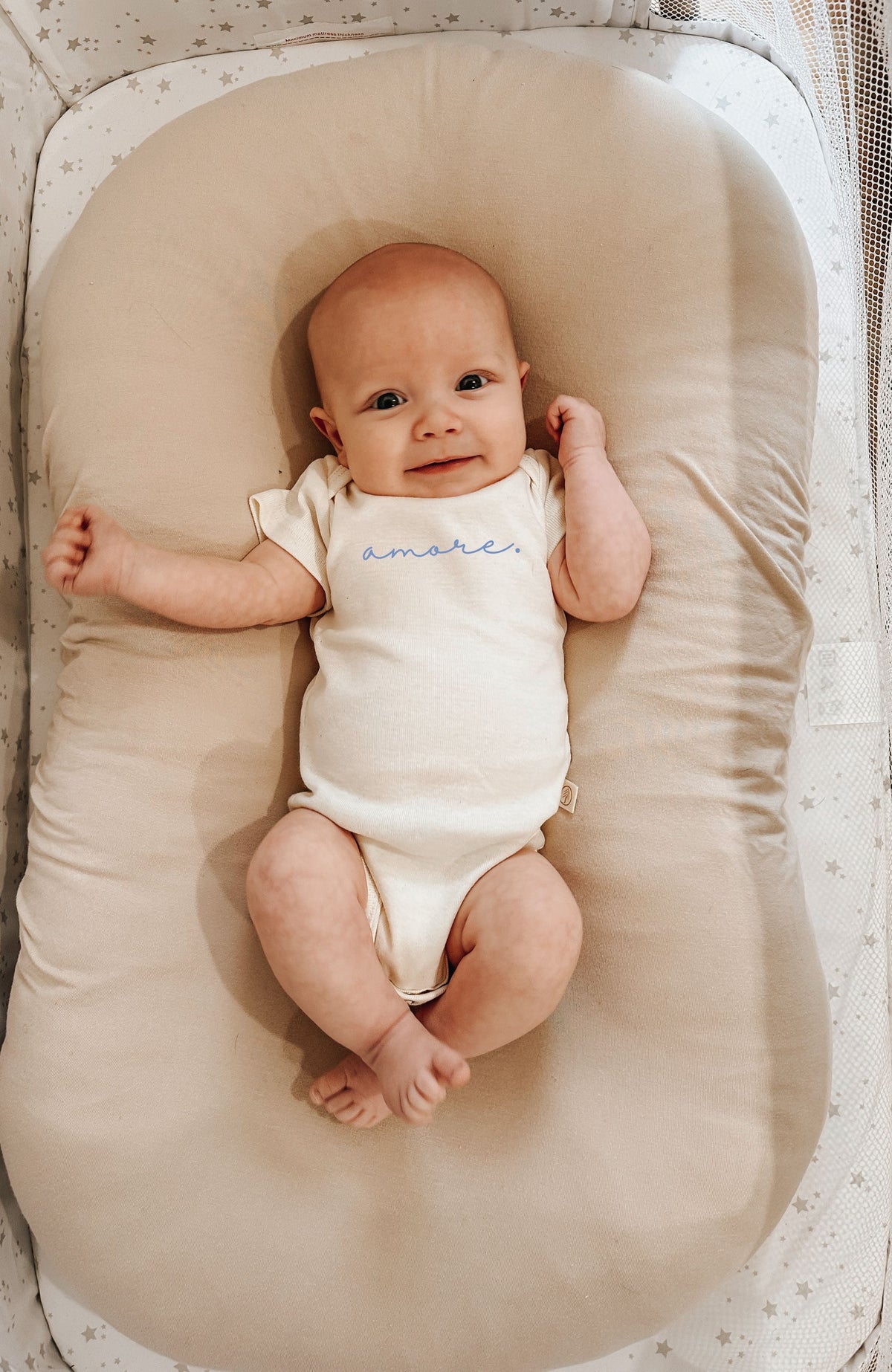 Amore Organic Cotton Baby Bodysuit by Tenth & Pine, product image 3