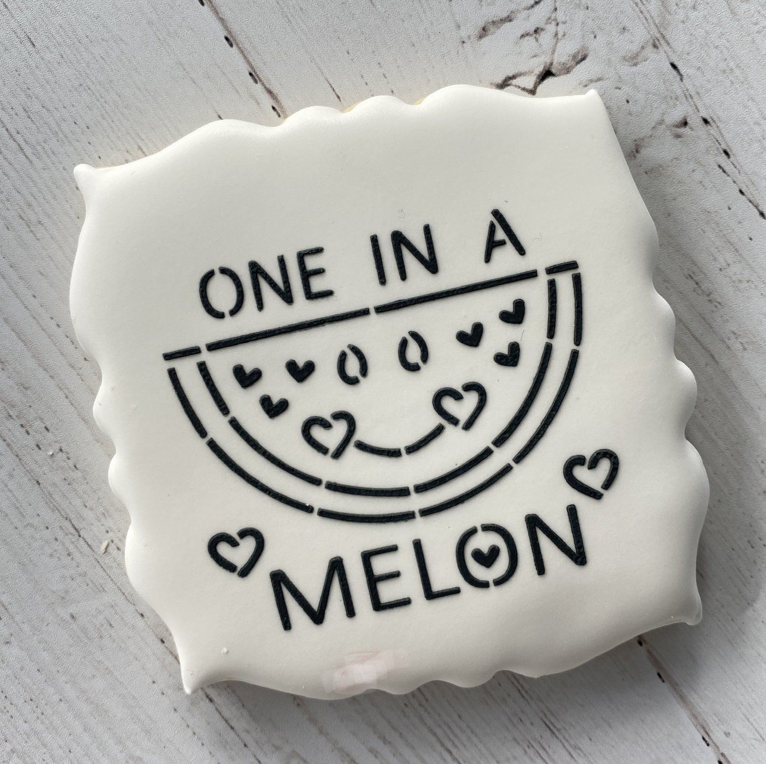 One in a Melon PYO Cookie Stencil