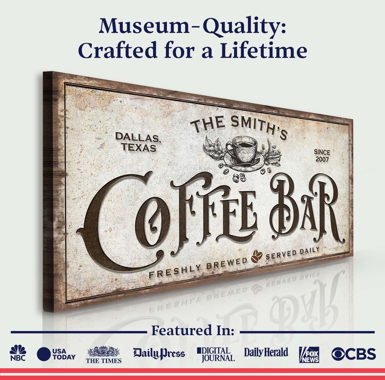 Coffee Bar Sign VII