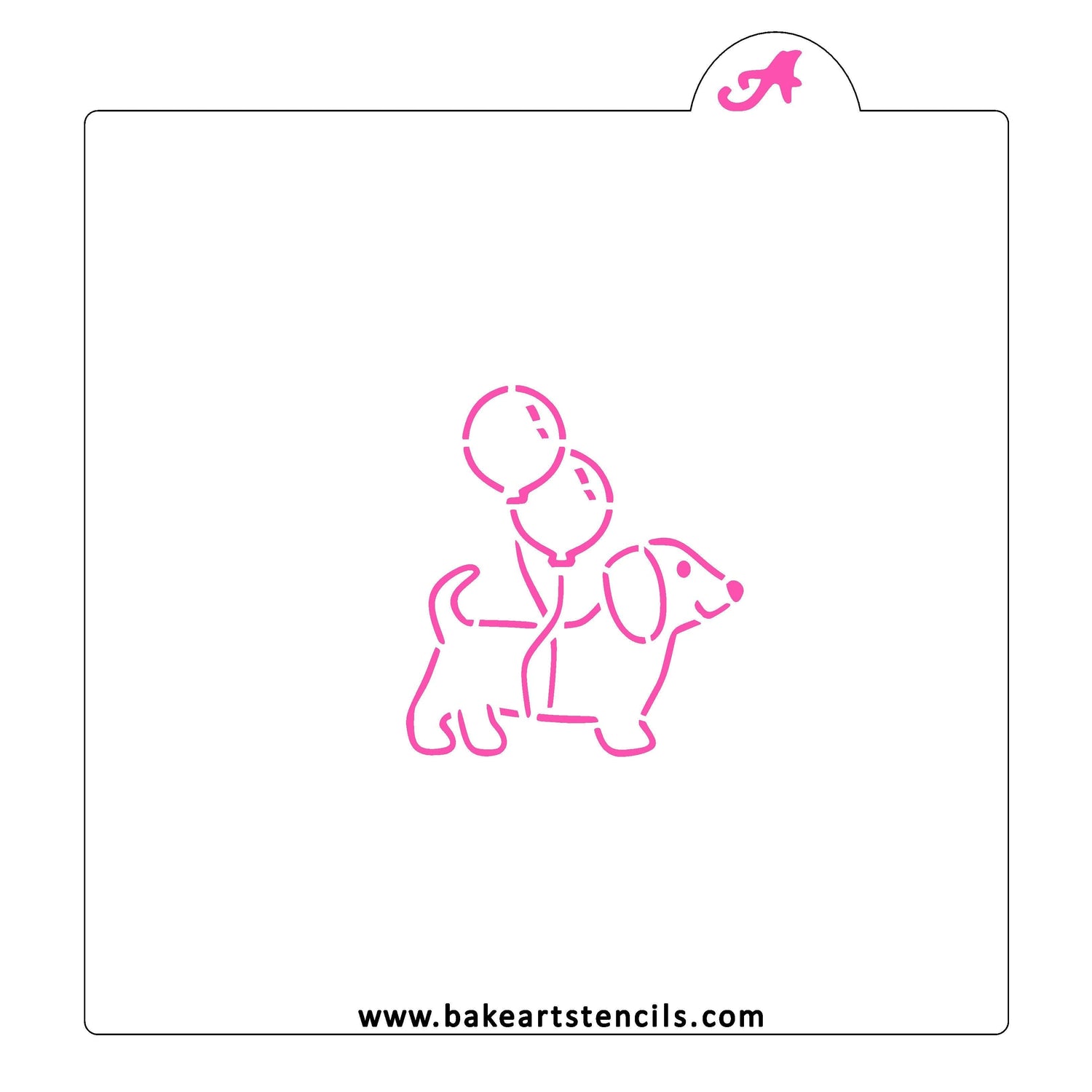 Party Puppy PYO Stencil