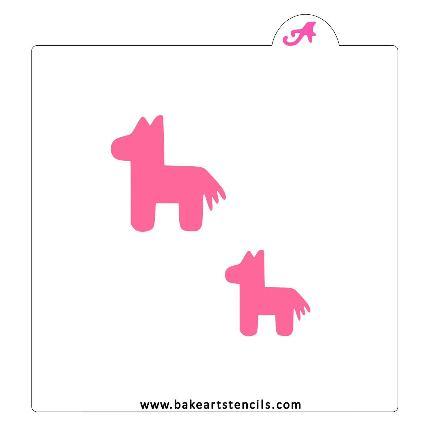 Pinata Cookie Stencil