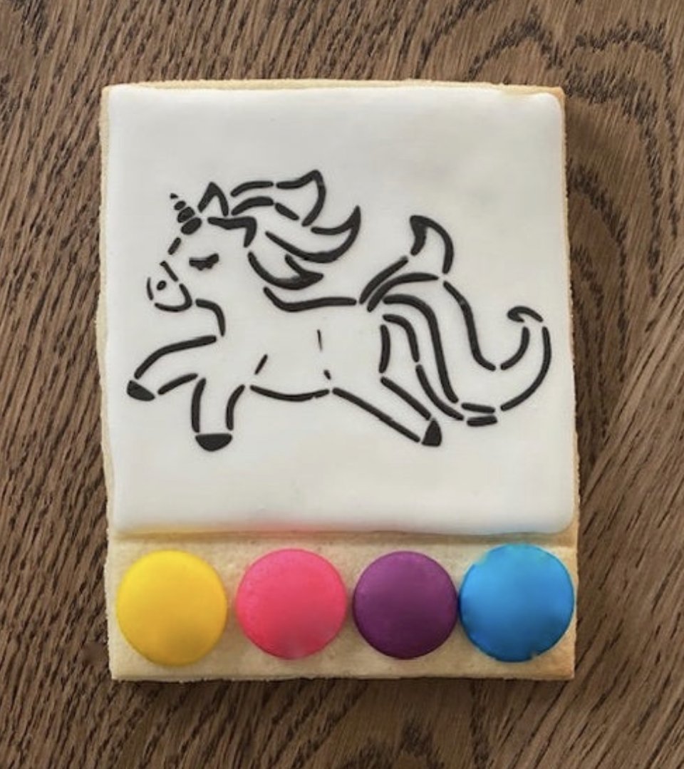 Pretty Unicorn PYO Stencil