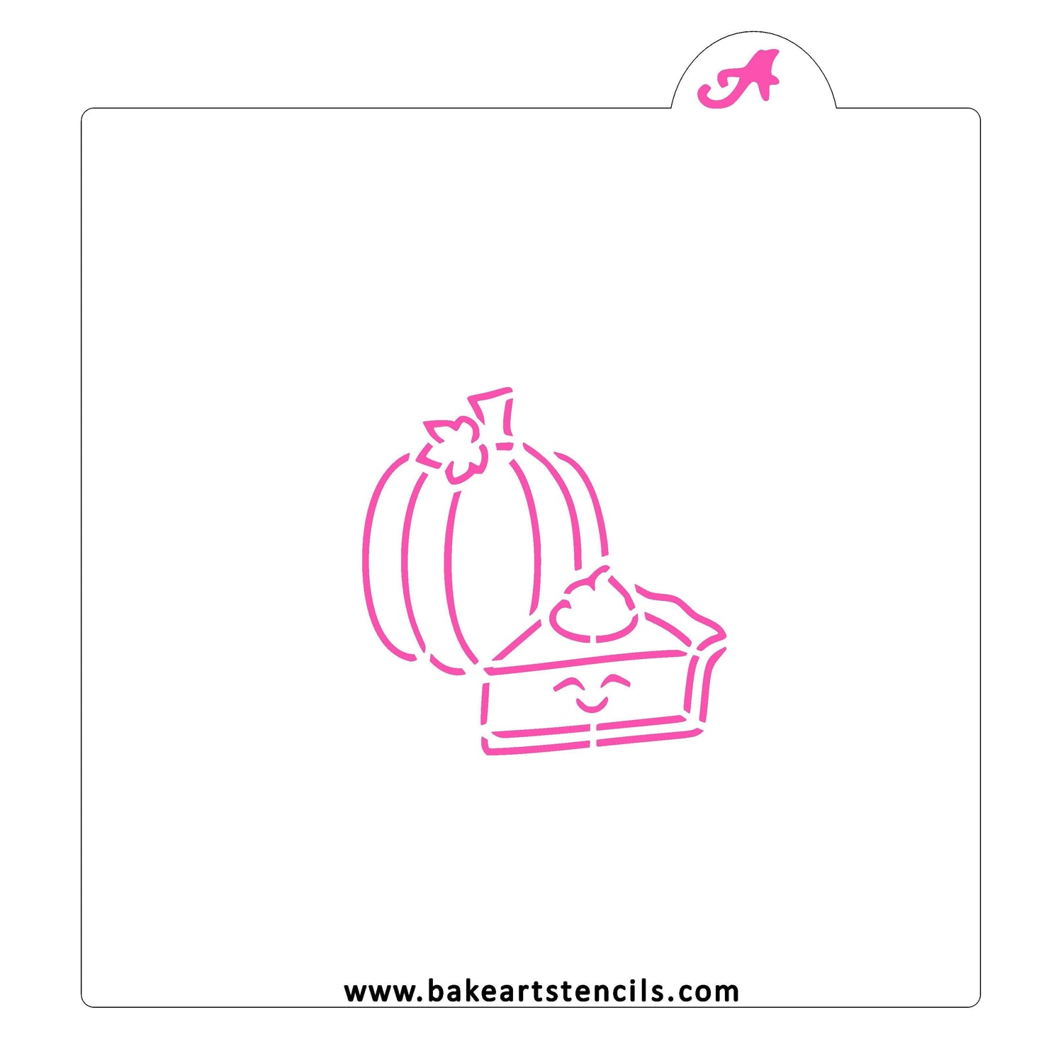 Pumpkin Pie PYO Cookie Stencil