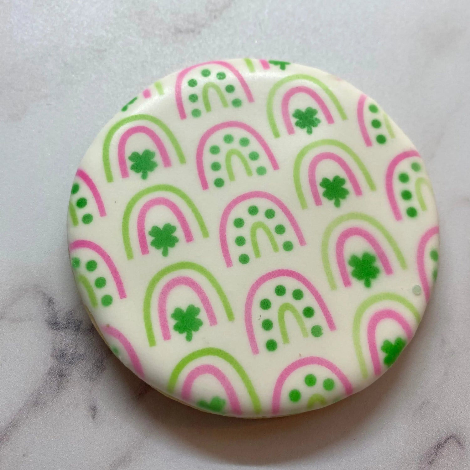 Rainbows and Shamrocks Cookie Stencil Set