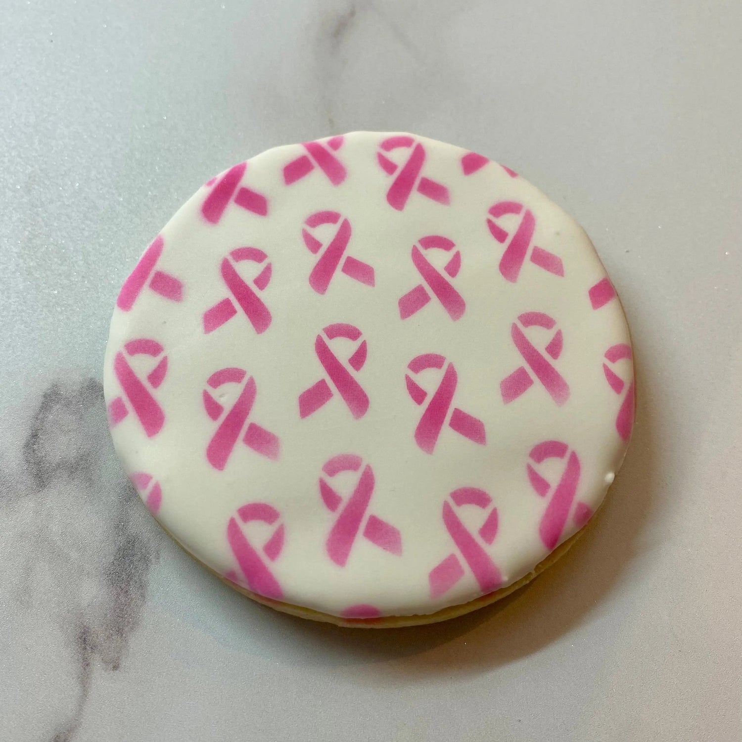 Ribbon Awareness Pattern Stencil