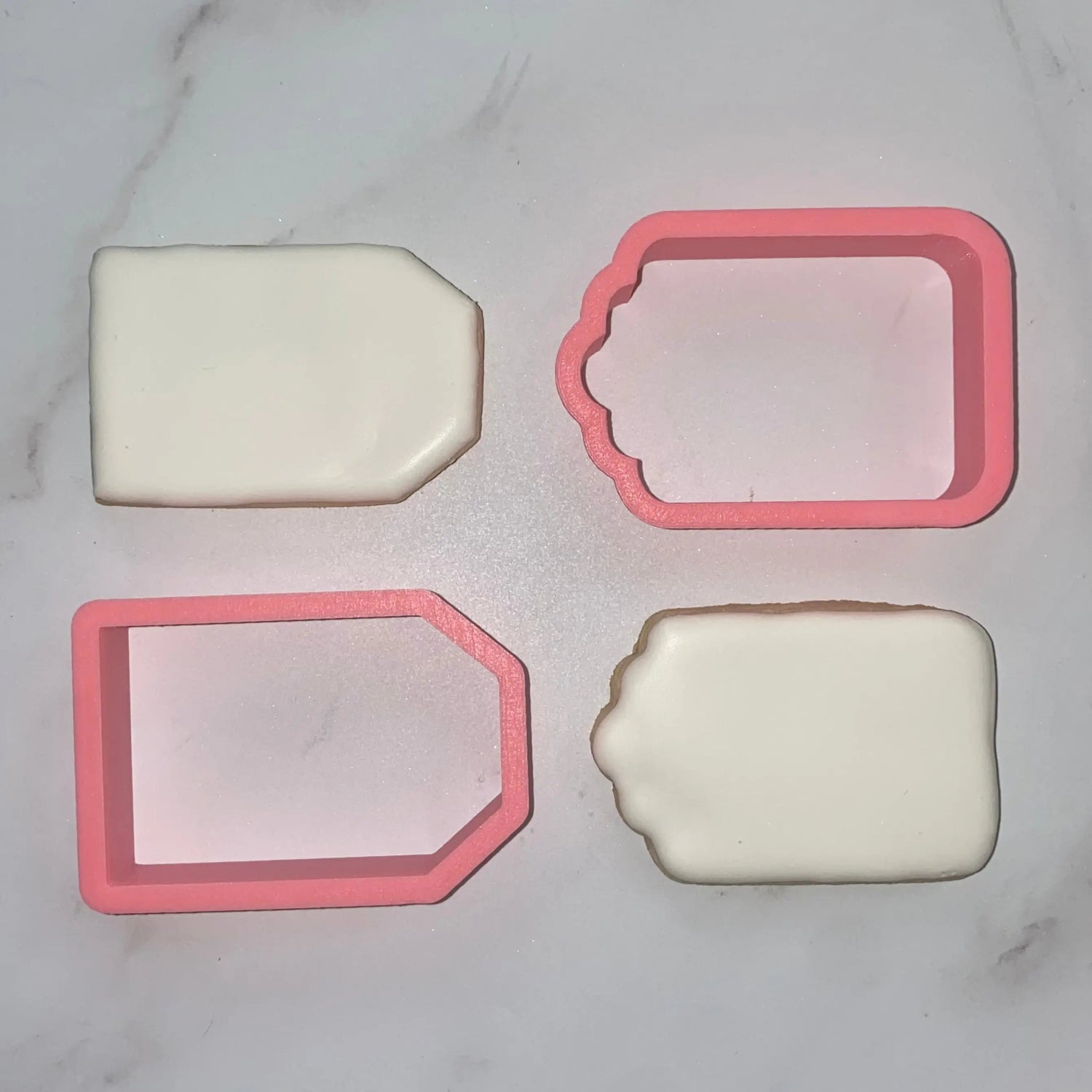 Tea Bag Cookie Stencil
