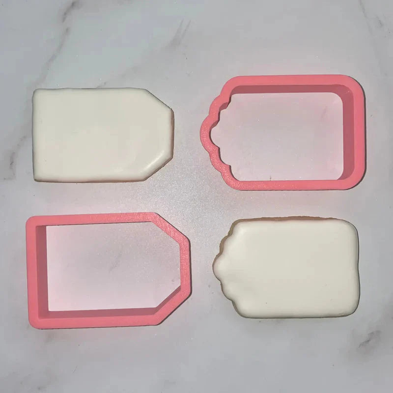 Mom Gift Tag Cookie Stencil