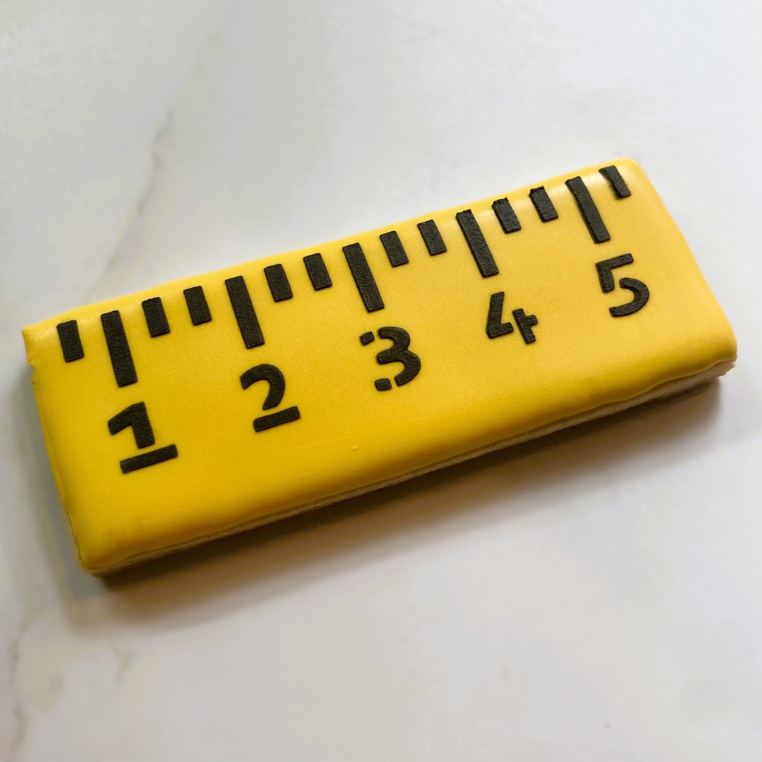 Ruler Cookie Stencil