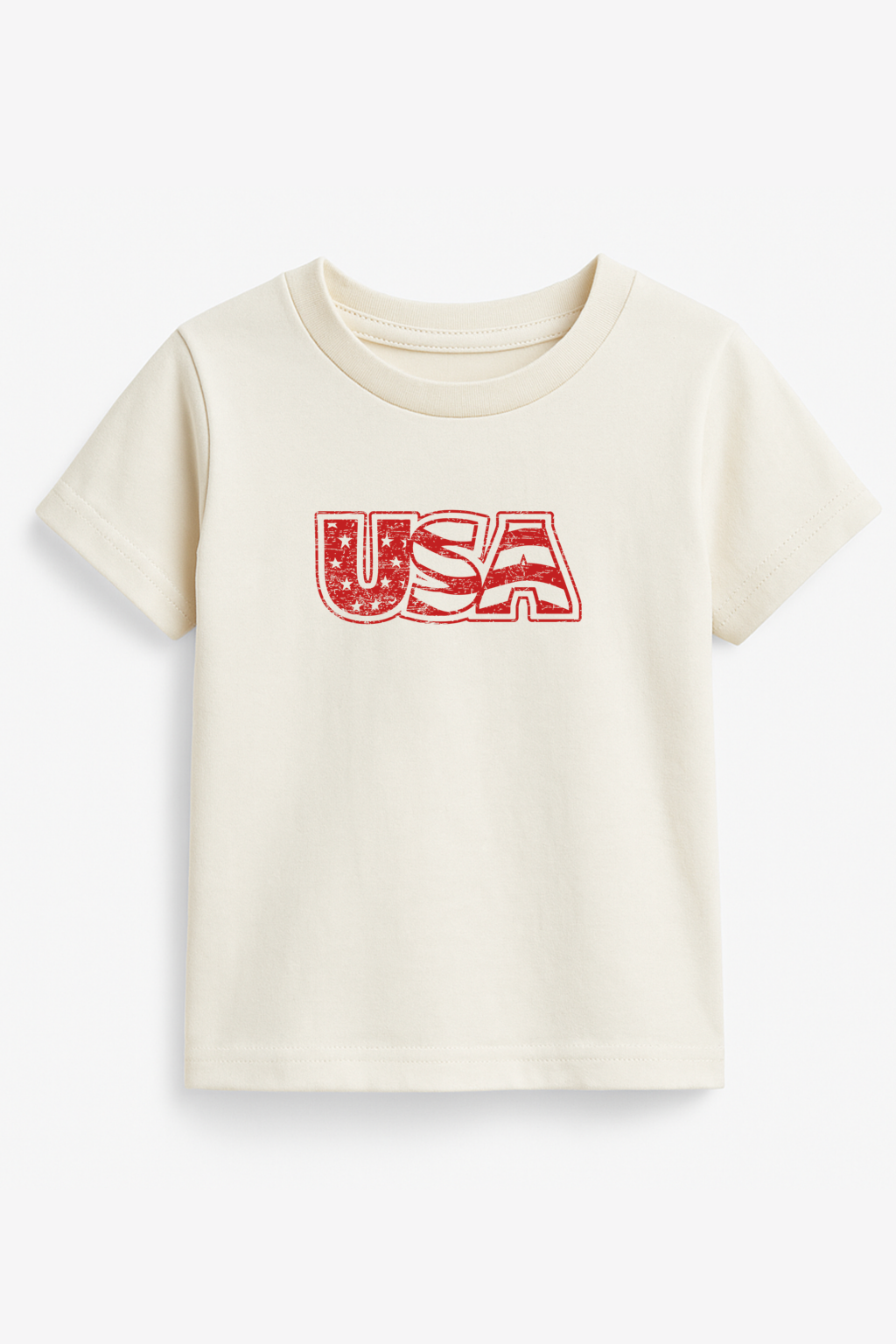 USA Organic Cotton Short Sleeve Toddler T-Shirt by Tenth & Pine