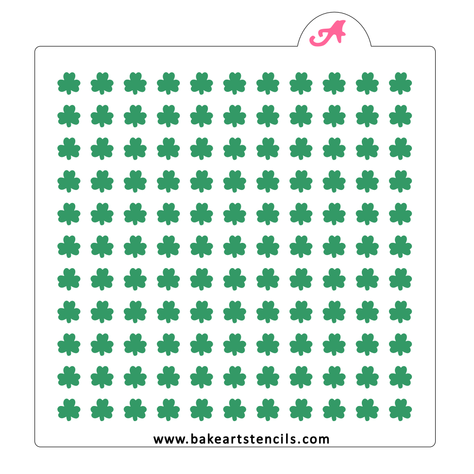 Shamrock Sprinkles Stencil