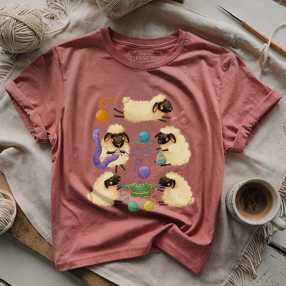 We're Sheep Knitters T-shirt