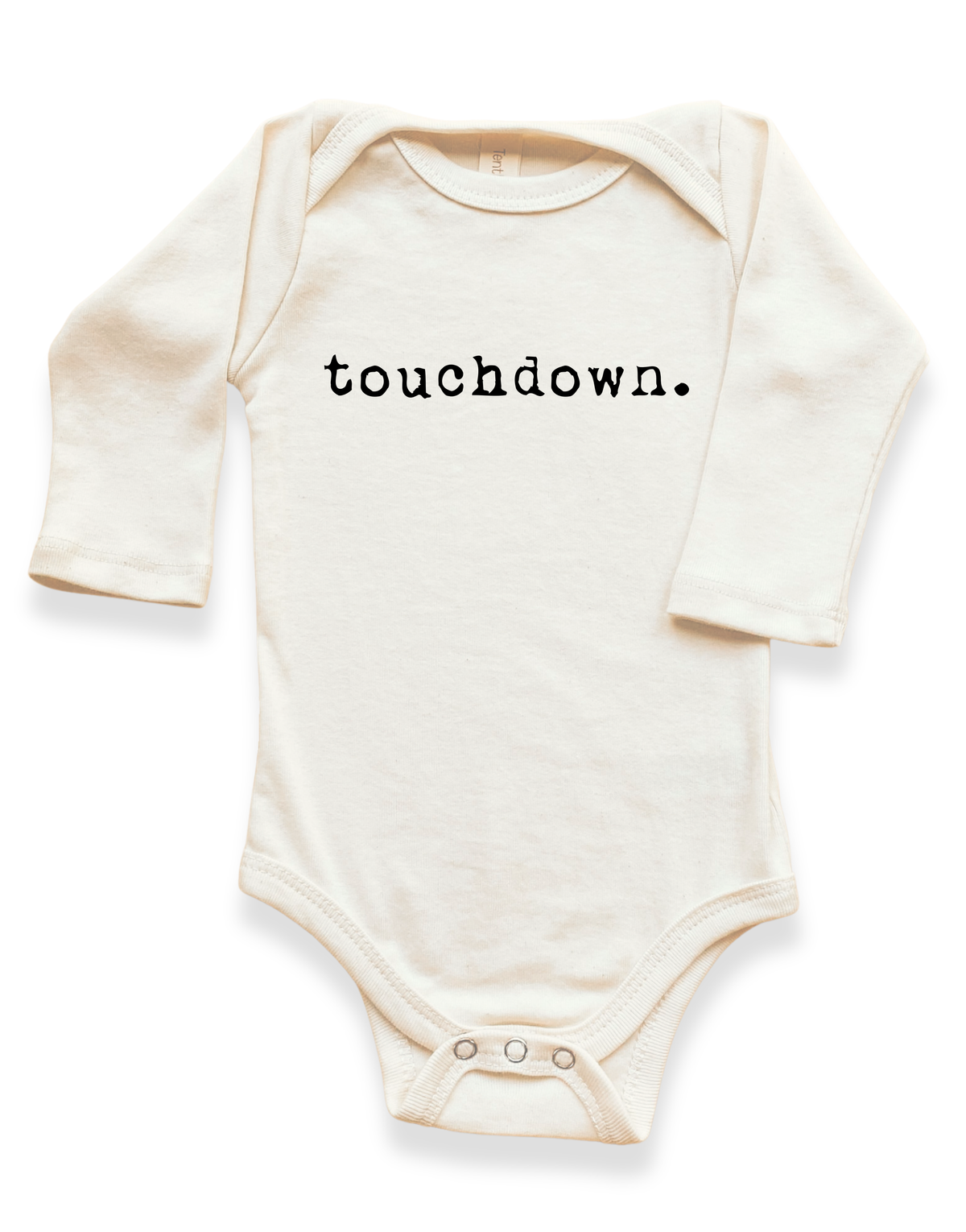 Touchdown Organic Baby Bodysuit Long Sleeve by Tenth & Pine