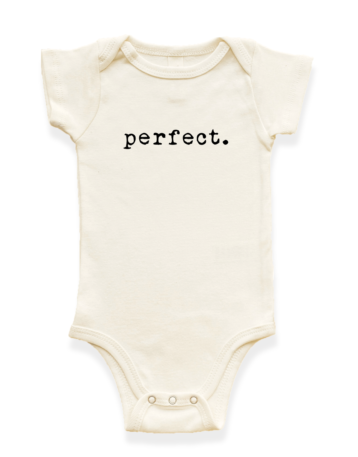 Perfect Organic Cotton Baby Bodysuit by Tenth & Pine