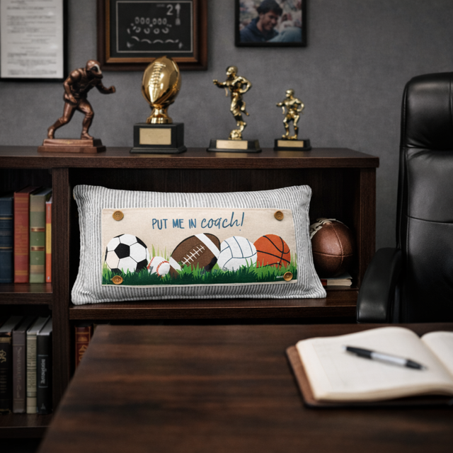 ALL SPORTS PANEL ONLY: RECTANGLE All Sports Superbowl Winter Spring Summer Fall Football Basketball, Baseball, Soccer, Volleyball Super Bowl Autumn; SPORTS PANEL
