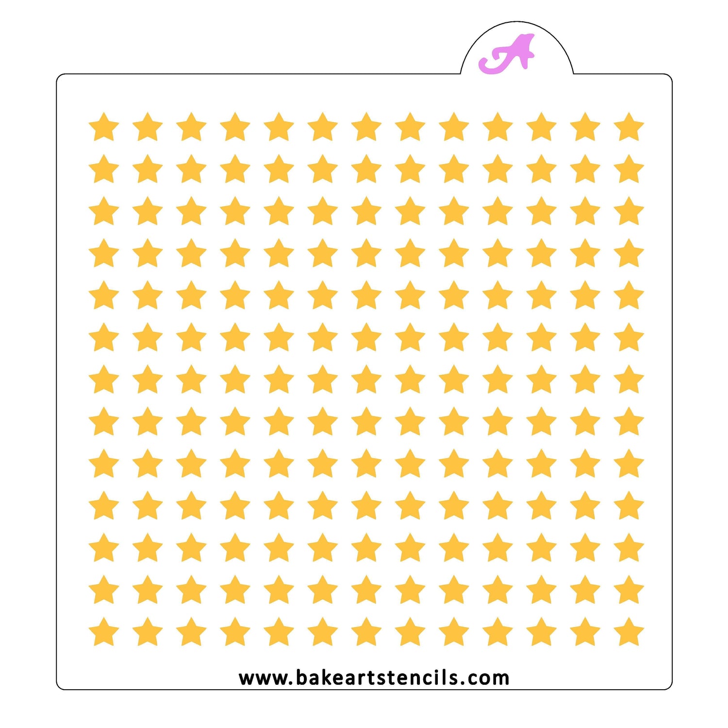 Star Sprinkles Stencil