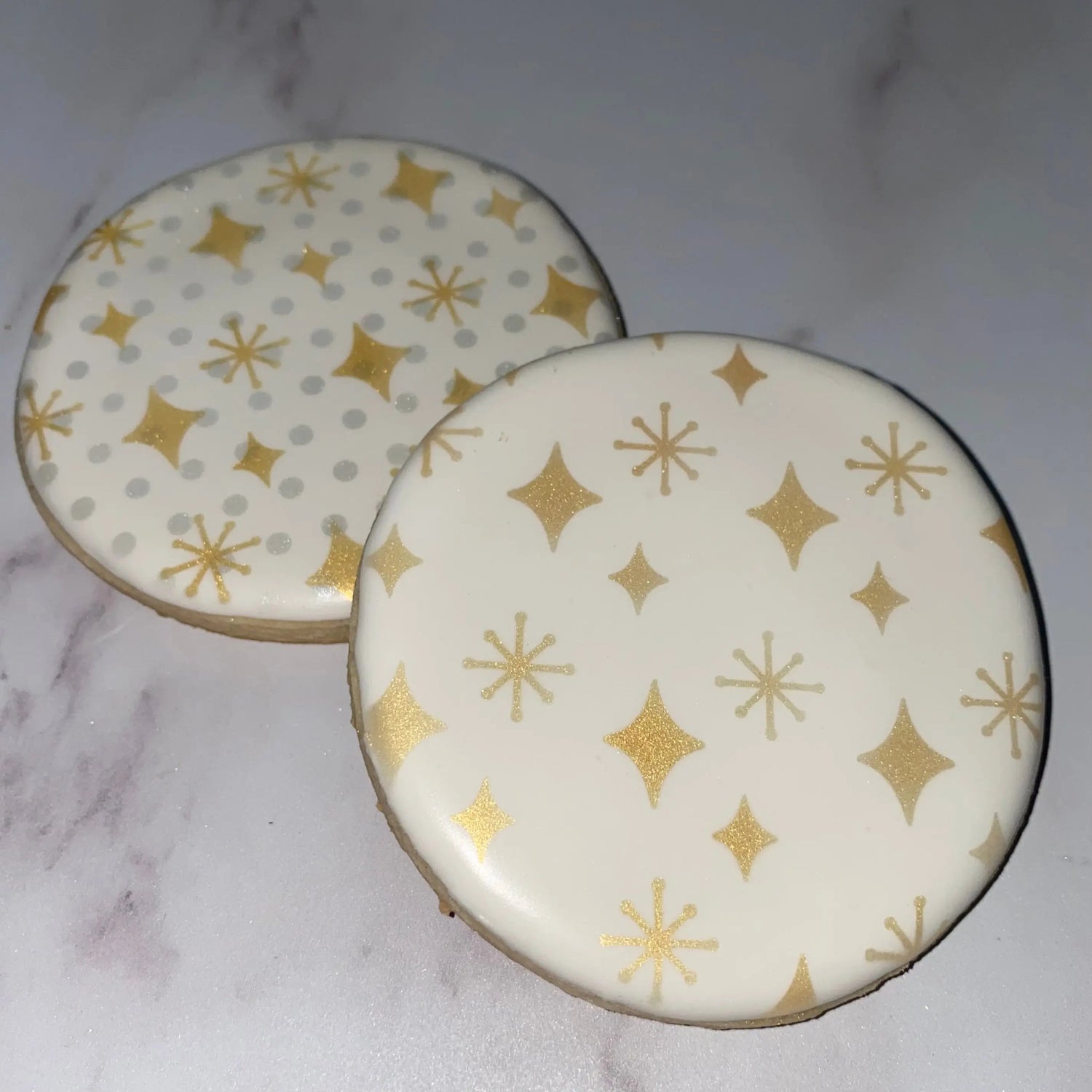 Starflakes Cookie Stencil