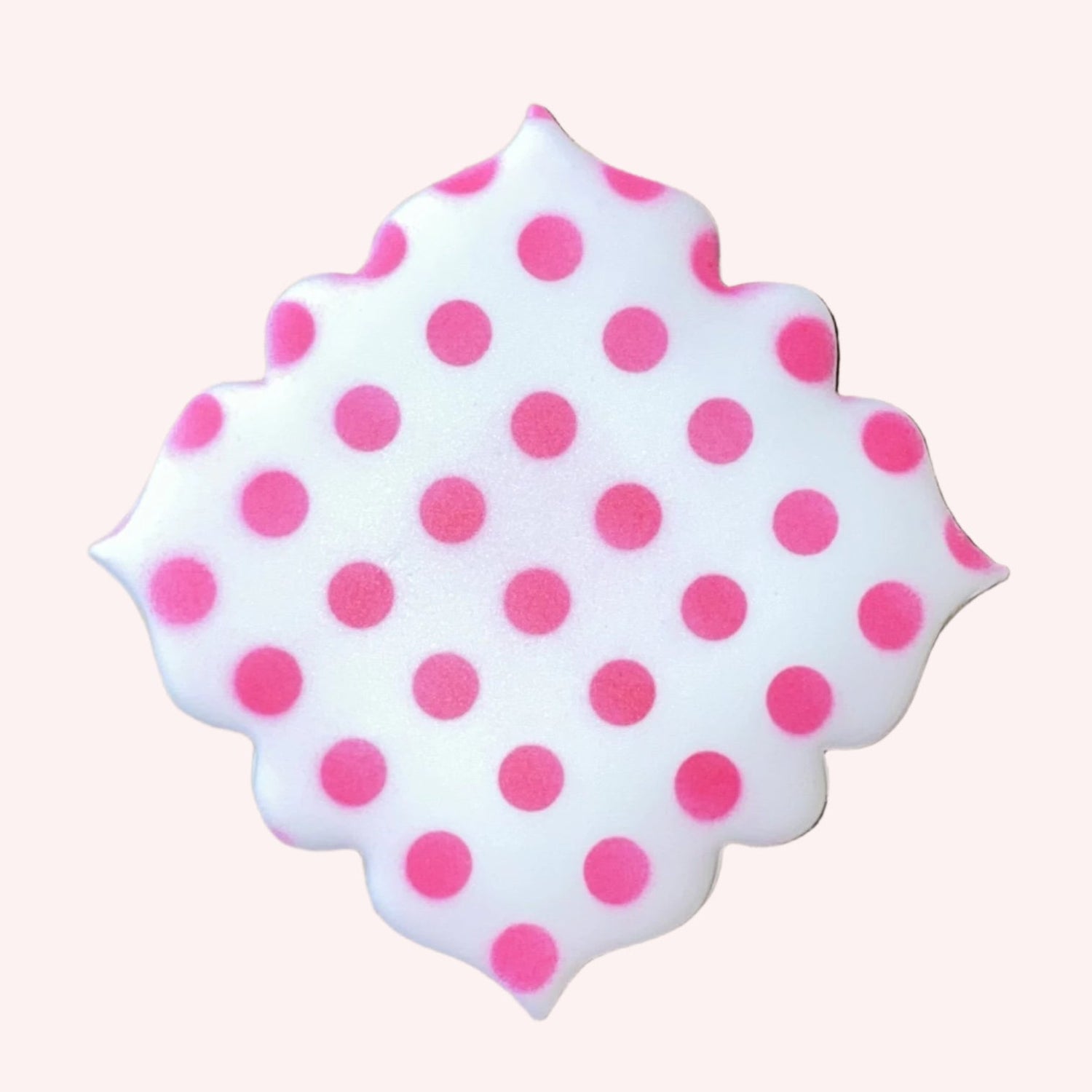 Straight Polka Dots Pattern Stencil