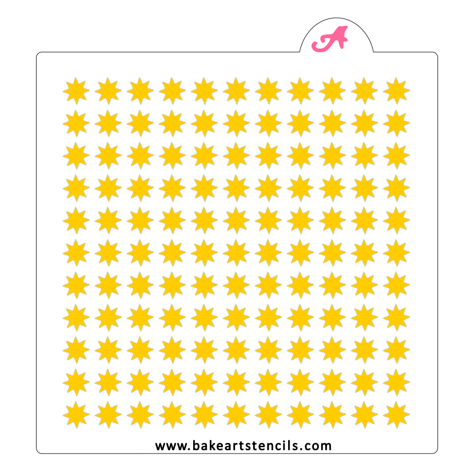 Sun Sprinkles Stencil