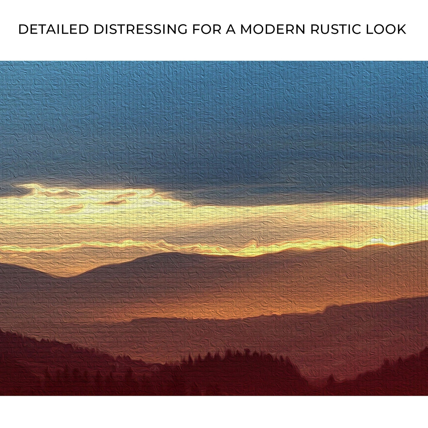 Dear Mountains Canvas Wall Art
