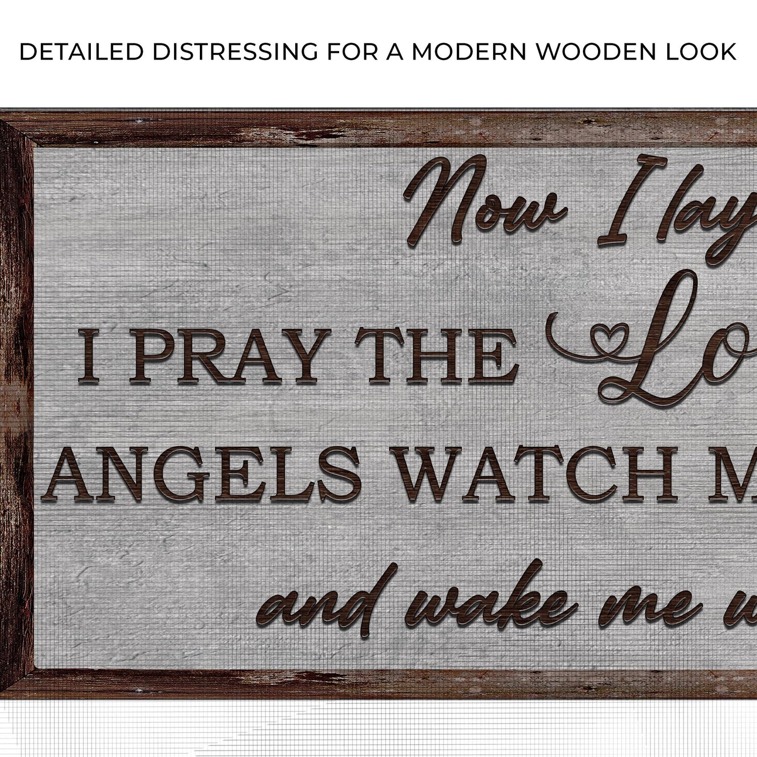 Now I Lay Me Down To Sleep Sign