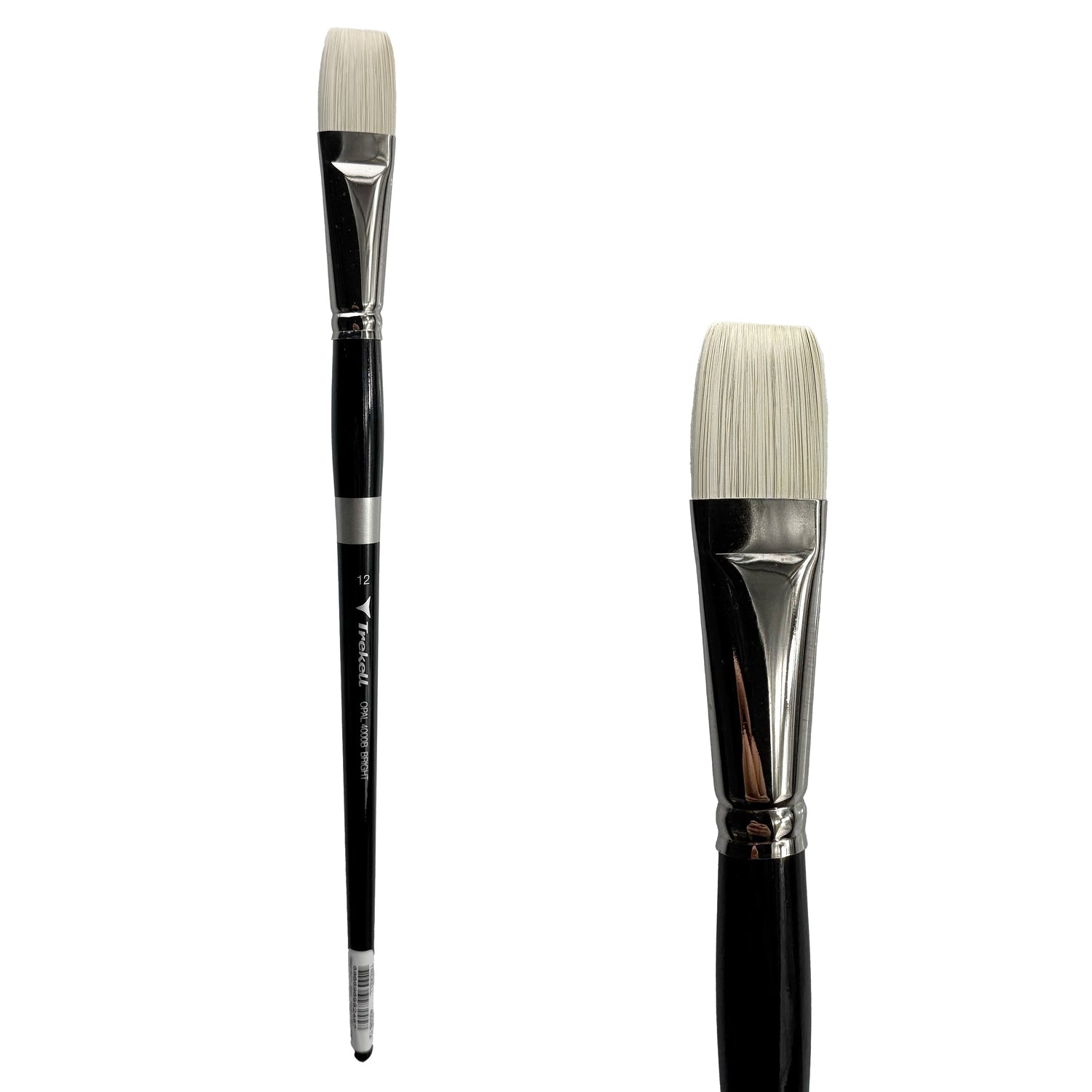 Trekell Opal #12 Bright Brush - Long Handle