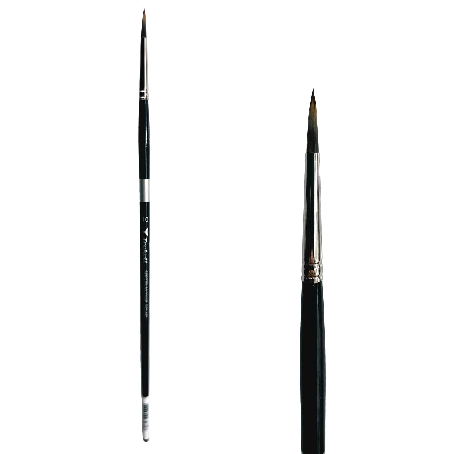 Trekell Spectrum #10 Round Brush - Long Handle