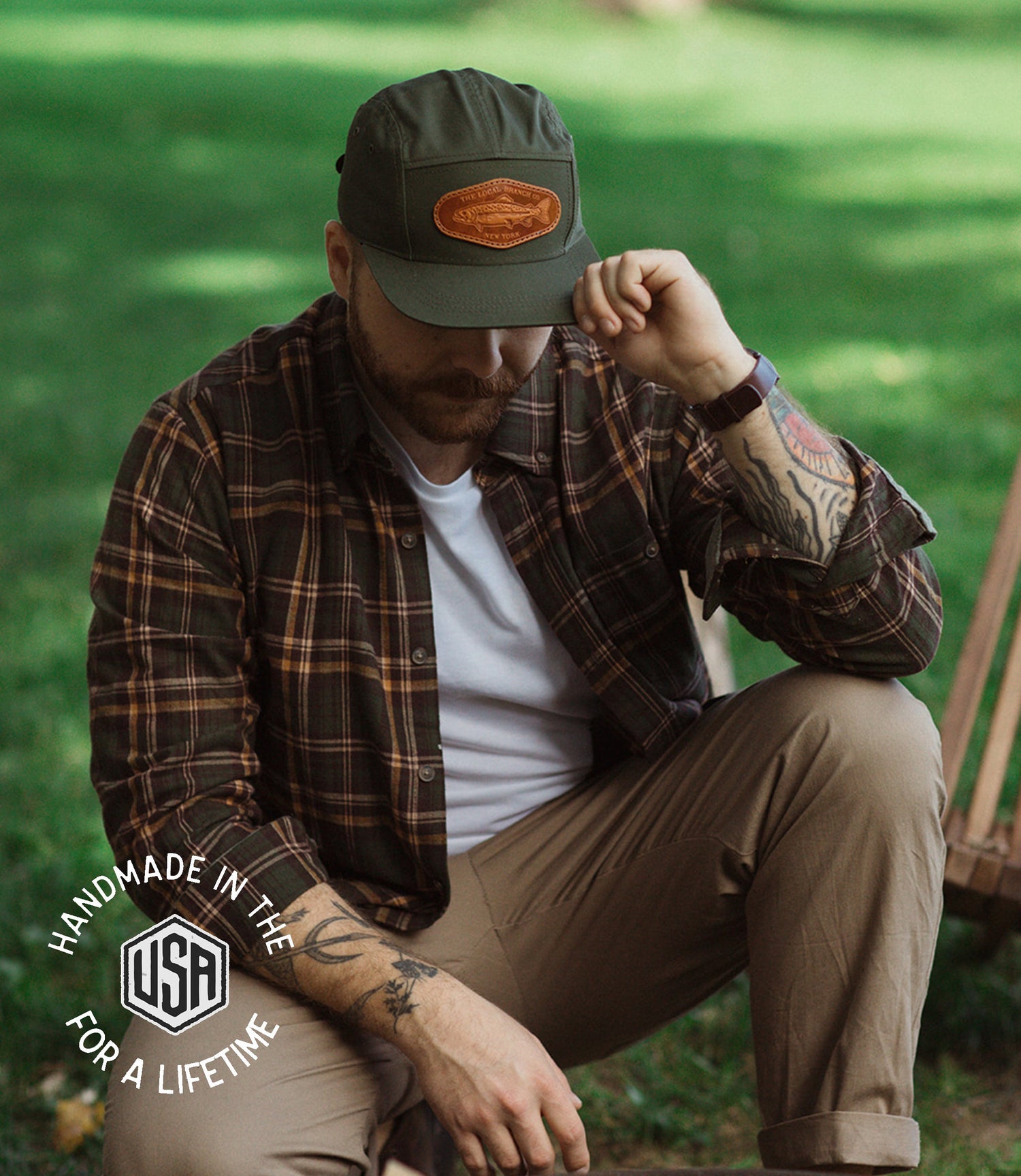 Camp Hat - Trout - USA Made