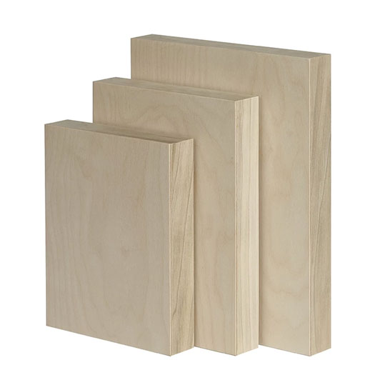 Trekell Unprimed Baltic Birch Panel - 1 3/4