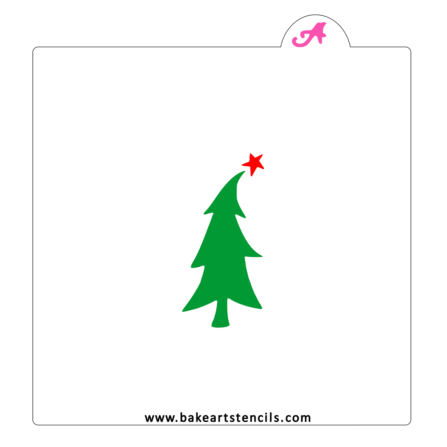 Whimsy Trees Cookie Stencil