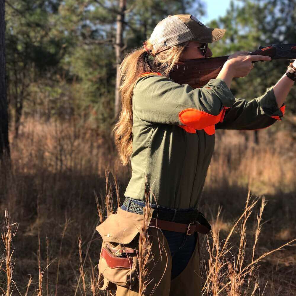 White Wing Waxed Canvas Hunting Game Bag Set