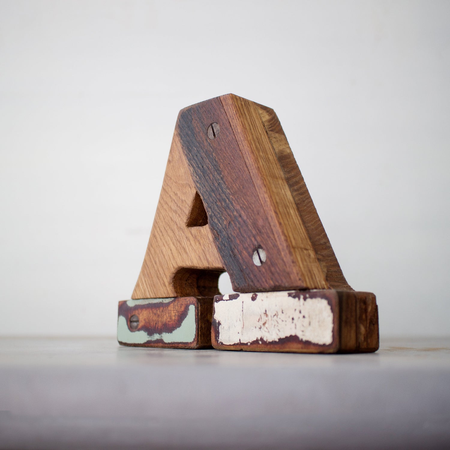 Reclaimed Wooden Letters