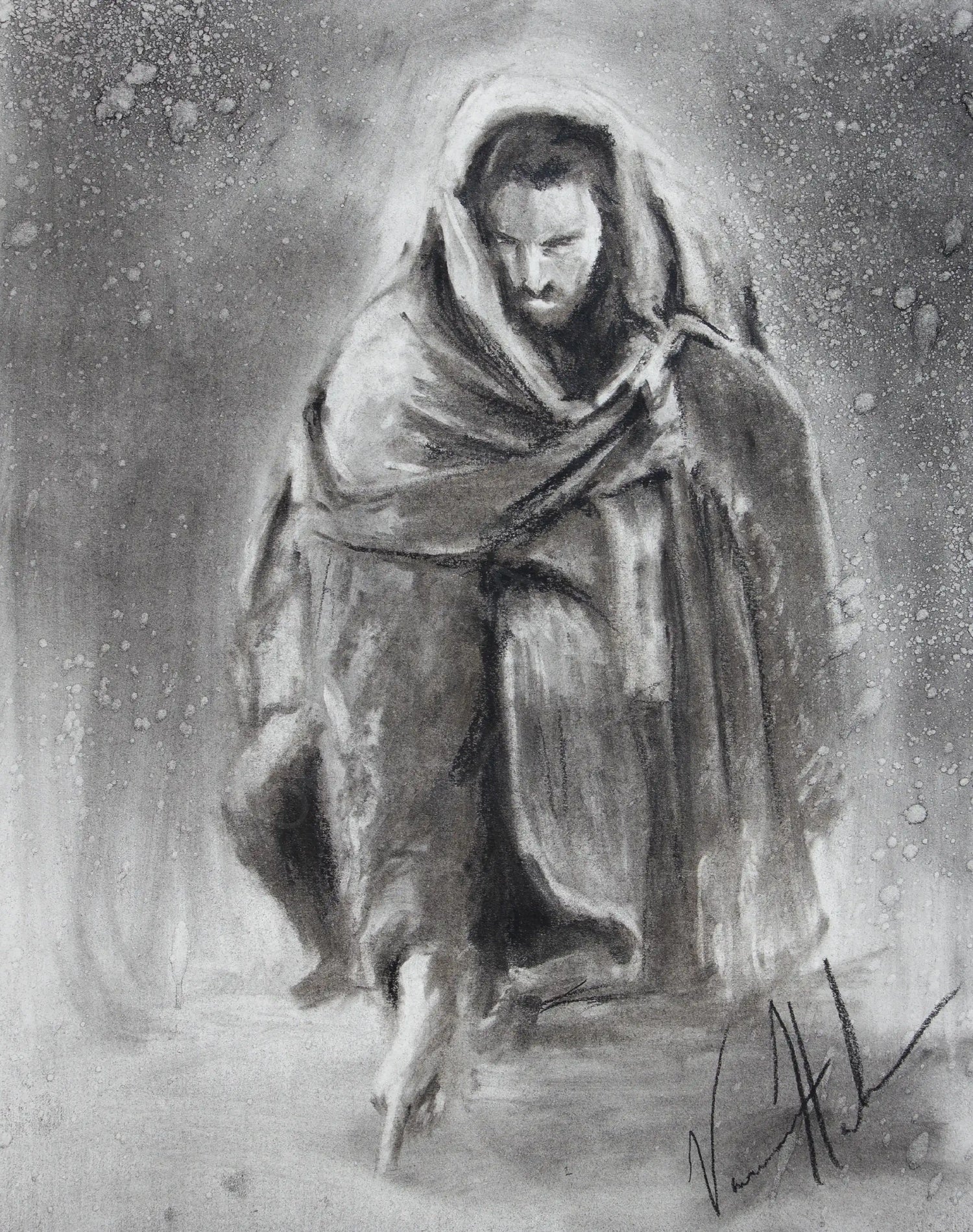 Writing in the Sand (Sketch)