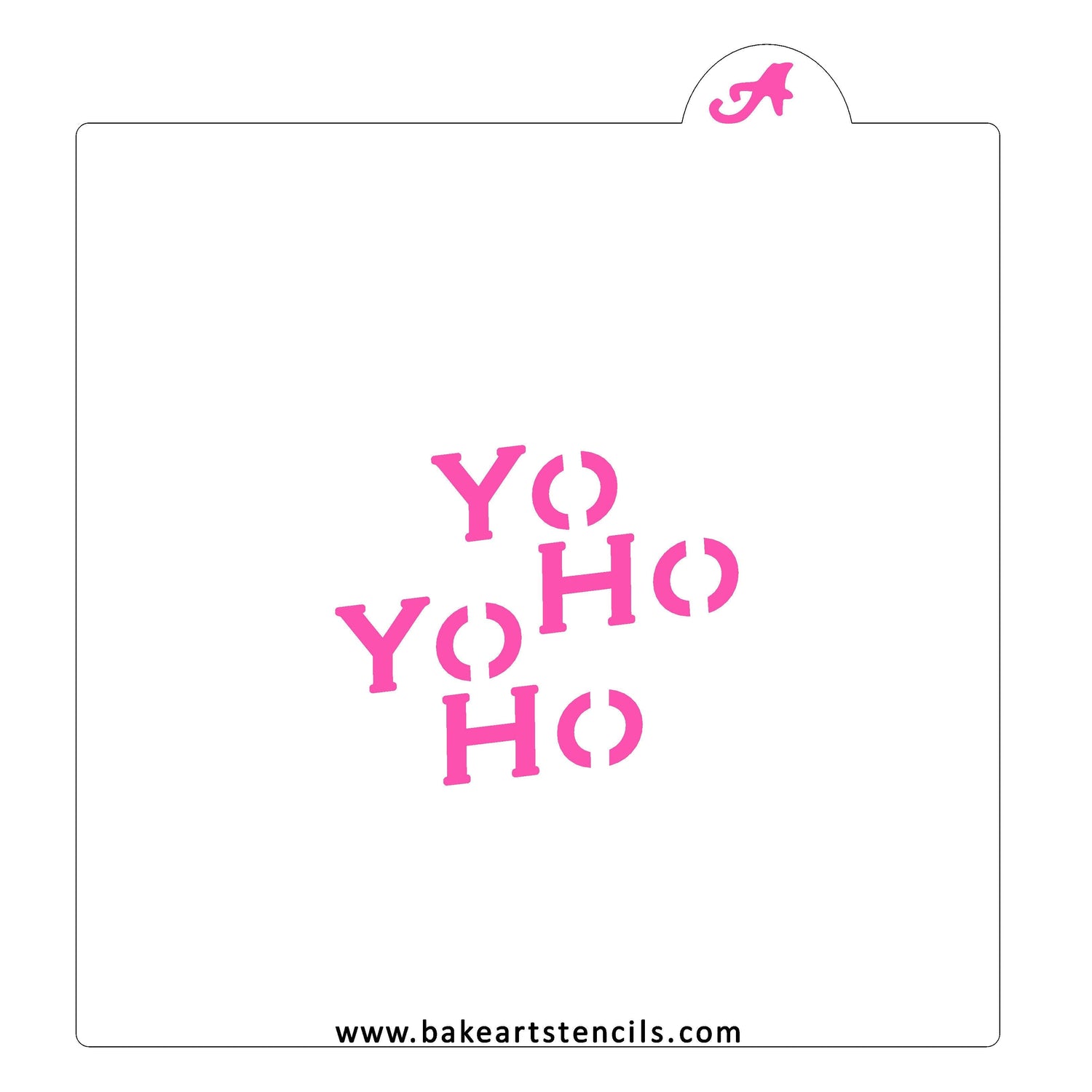 Yo Ho Yo Ho Stencil
