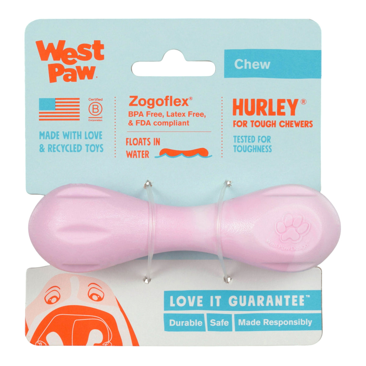 Hurley Bubblegum Swirl by West Paw, product image 4