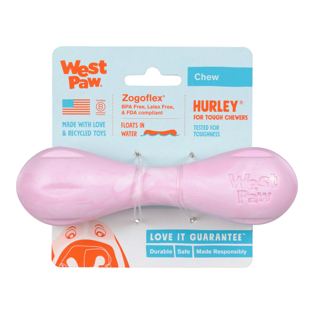 Hurley Bubblegum Swirl by West Paw, product image 6
